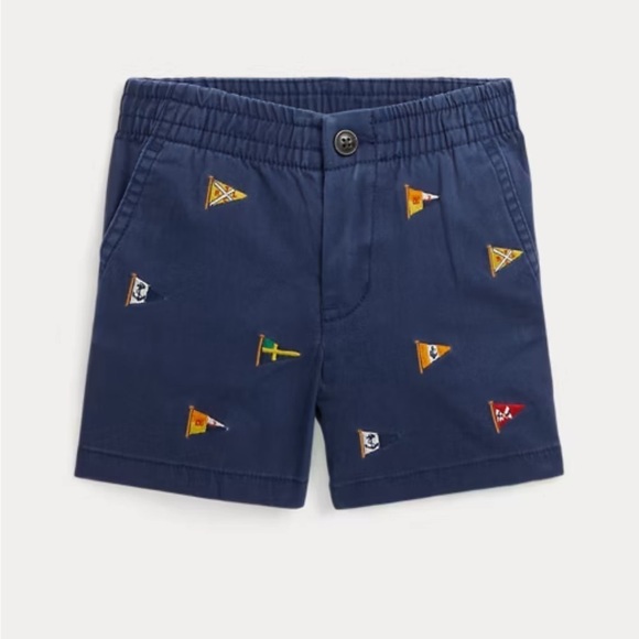 Polo Ralph Lauren Other - Polo Ralph Lauren Prepster Embroidered Chino Shorts